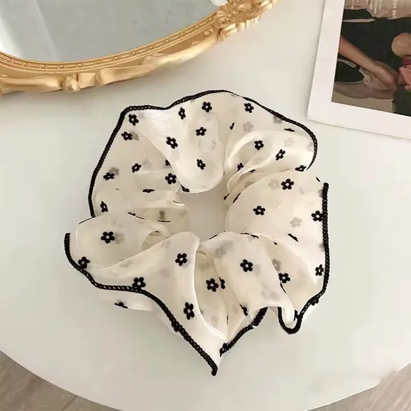 Monochrome_Organza_Hair_Scrunchies_Flower_Scrunchie__Beige_silk