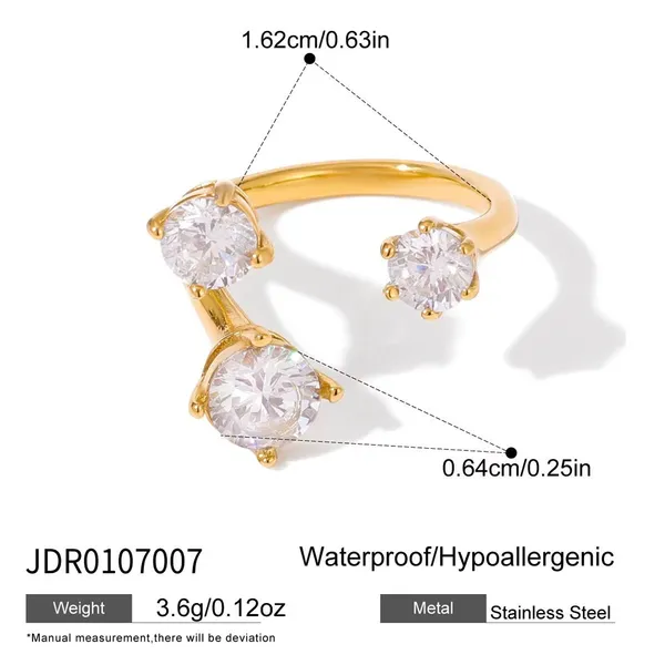 Trio_Zircon_Ring__Ring_silver_Stainless_steel
