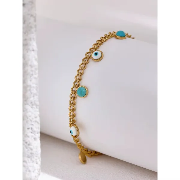 Evil_Eye_Bracelet__Bracelet__gold_Stainless_steel