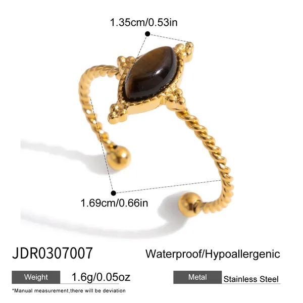 Tiger_Eye__Ring_gold_Stainless_steel