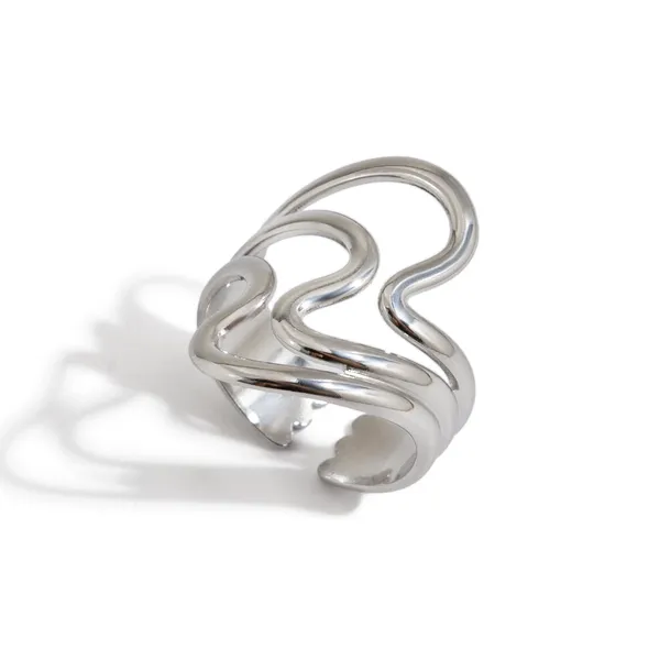 Silver_Wave_Ring__Ring_silver_Stainless_steel