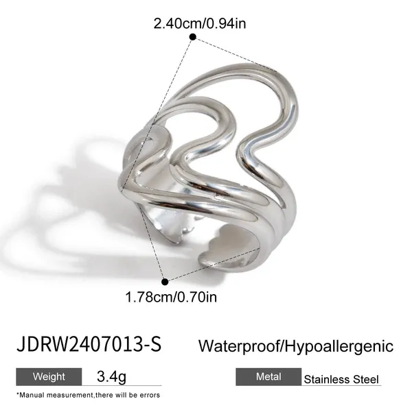 Silver_Wave_Ring__Ring_silver_Stainless_steel