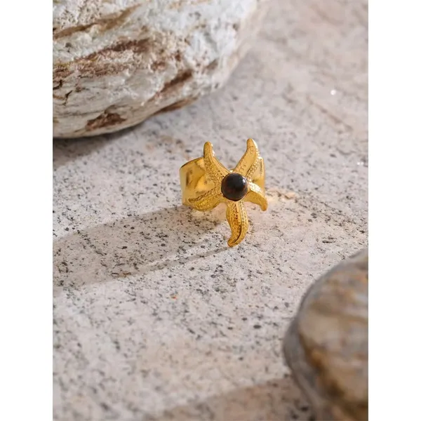 Starfish_Statement_Ring__Ring_gold_Stainless_steel