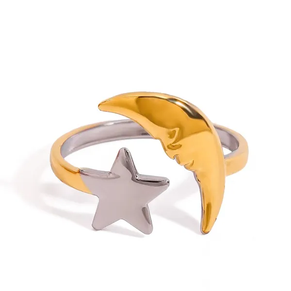Moonbeam_Star__ring_gold_Stainless_steel