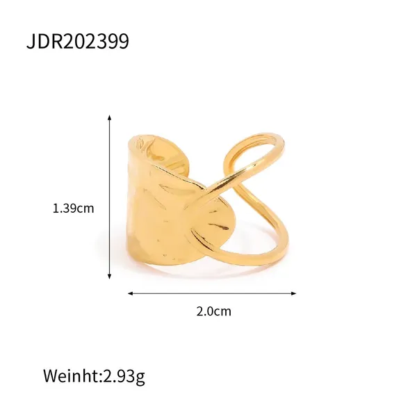 Wave_Ring_Gold_Ring_Gold_Stainless_steel