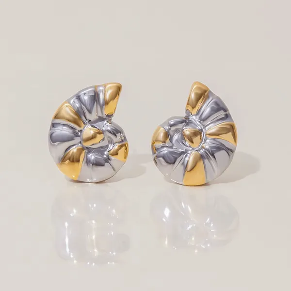 Shell_Siren__Earrings_gold_Stainless_steel