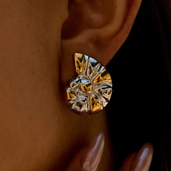 Shell_Siren__Earrings_gold_Stainless_steel
