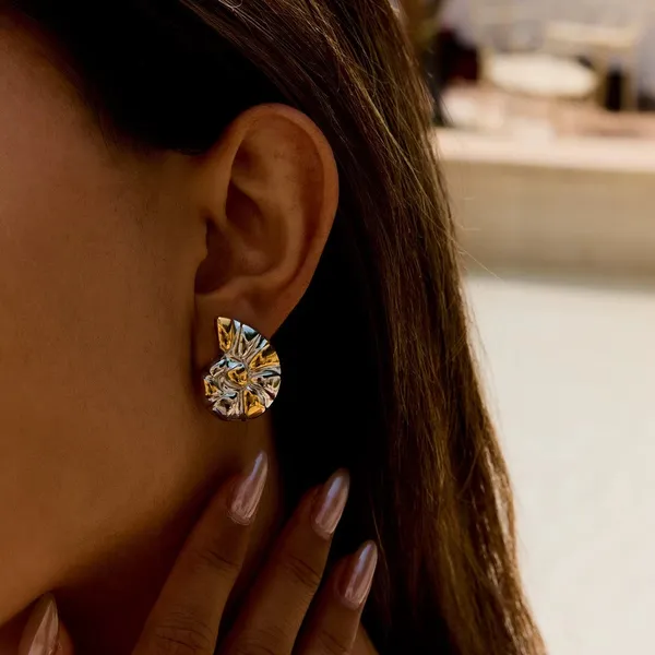 Shell_Siren__Earrings_gold_Stainless_steel