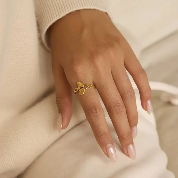 Leaf_Eternity_Ring__Ring_gold_Stainless_steel