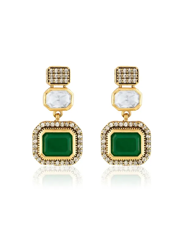Emerald_Square_Kundan_Necklace_Set__Necklace__gold_Stainless_steel