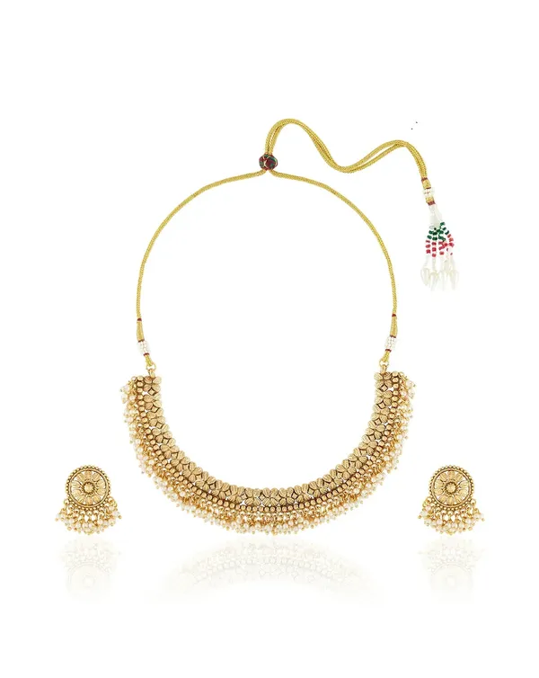 Sitara_Polki_Pearl_Necklace_Set__Necklace__gold_Stainless_steel
