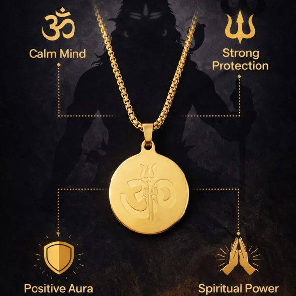 Om_Trishul_Pendant_Gold_Stainless_Steel_Necklace_Chain_For_Men_24_Inch__Necklace__gold_Stainless_steel