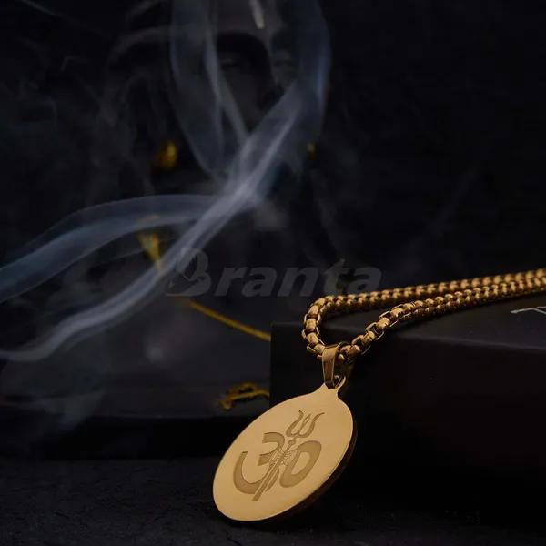 Om_Trishul_Pendant_Gold_Stainless_Steel_Necklace_Chain_For_Men_24_Inch__Necklace__gold_Stainless_steel