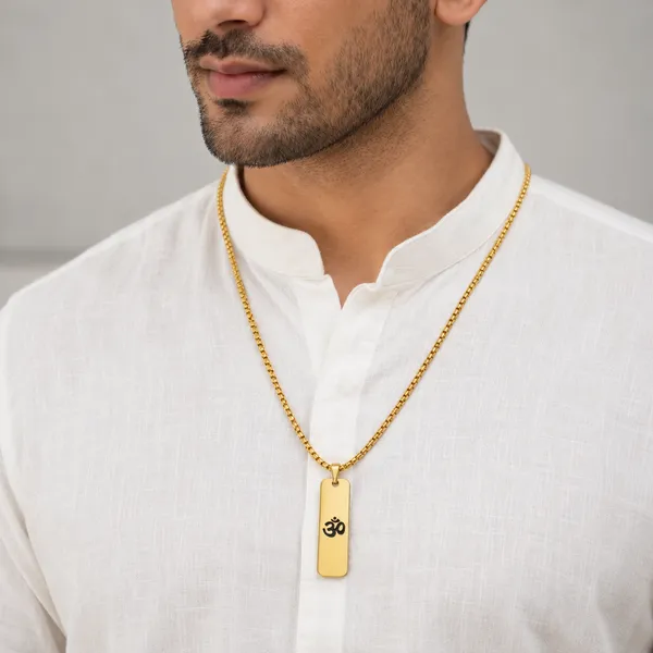 Om_Shiny_Finish_Necklace_For_Men_24_Inch_Fenyra_Jewellery__Necklace__gold_Stainless_steel