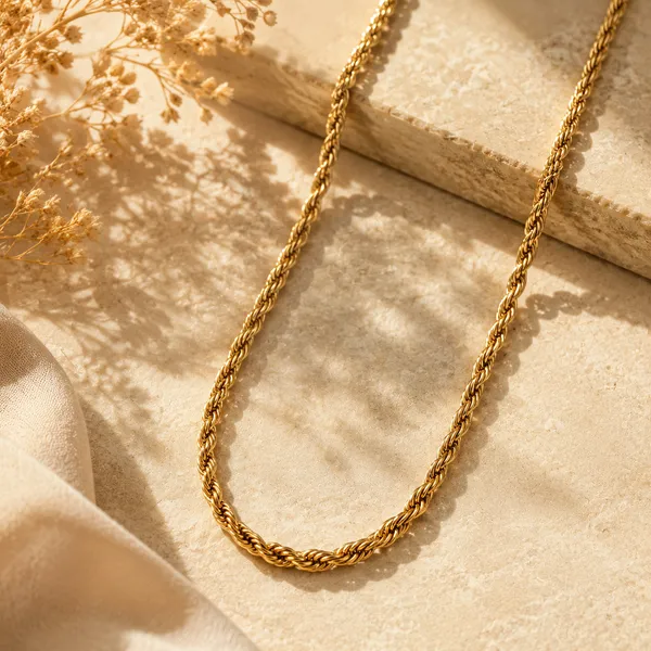 Gold_Plated_Rope_Chain_For_Men_21_5_Inch__chain_gold_Stainless_steel