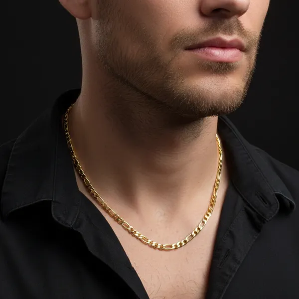 Sachin_Tendulkar_Stylish_Chain_For_Men_22_Inch__chain_gold_Stainless_steel