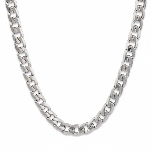 Silver_Stainless_Steel_Curb_Chain_For_Men_21_5_Inch__chain_silver_Stainless_steel