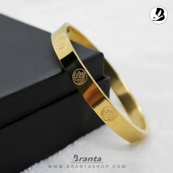 Stunning_Om_Men_S_Gold_Bracelet__Bracelet__gold_Stainless_steel
