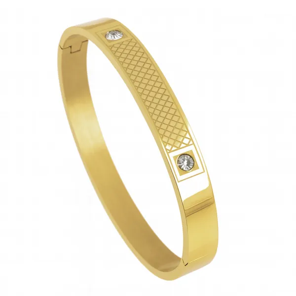Cross_Lined_Bracelet_For_Men_Gold_Bracelet__Gold_Stainless_steel