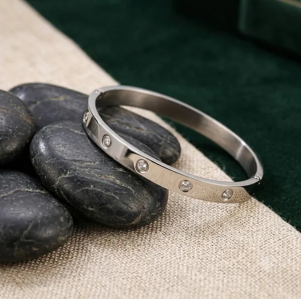 Classic_Love_Diamond_Silver_Bracelet_For_Men__Bracelet__silver_Stainless_steel