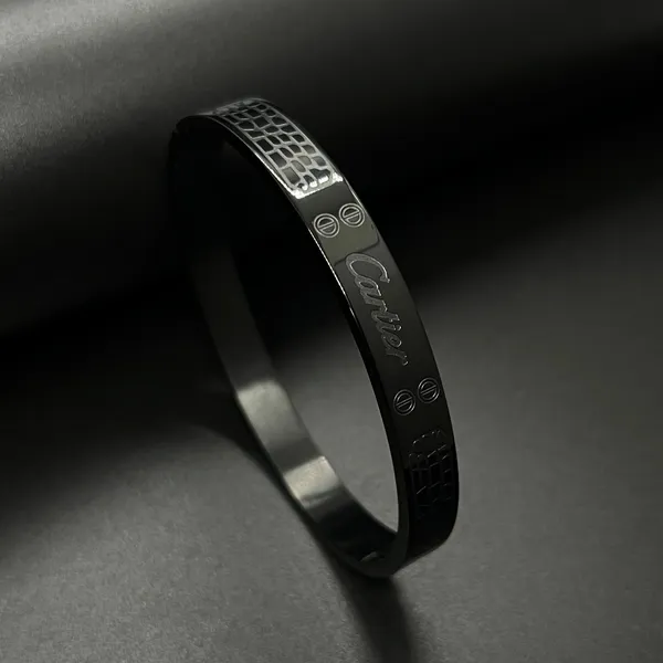 Premium_Stone_Wall_Men_S_Black_Bracelet__Bracelet__black_Stainless_steel
