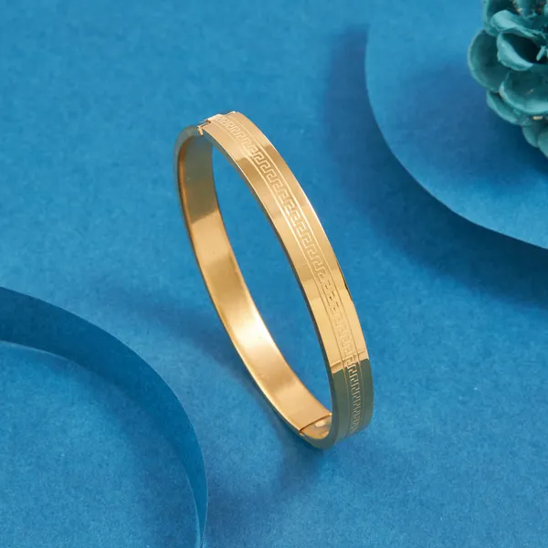 Greek_Key_Pattern_Bracelet_For_Men_7_Inch__Bracelet__gold_Stainless_steel