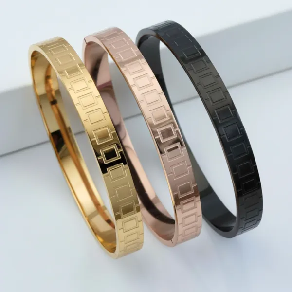 Imperial_Square_Bracelet_For_Men_7_Inch_Rose_Gold_Bracelet__Black_gold_Stainless_steel