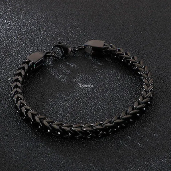 Chunky_Link_Bracelet_Combo_For_Men_Gold_Silver_Black_Fenyra__Bracelet__gold_silver_Stainless_steel