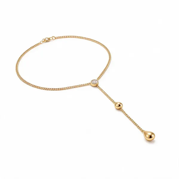 Gold_Stainless_Steel_Delicate_Chain_Pendant_Necklace_For_Women