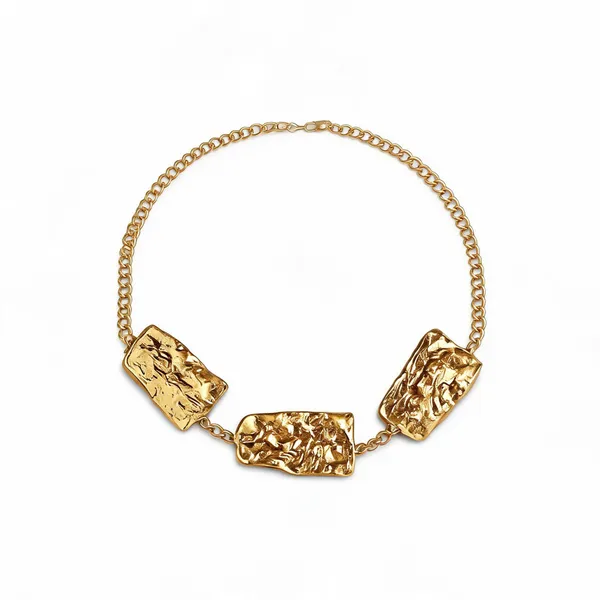 Gold_Stainless_Steel_Statement_Necklace_For_Women
