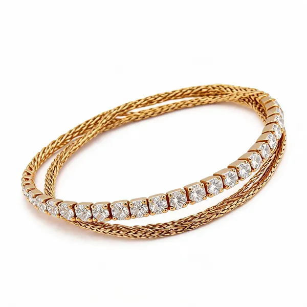 Gold_Stainless_Steel_18K_Plated_Simera_Bracelet_For_Women