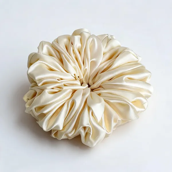 Beige_Silk_Jumbo_Oversized_Scrunchie_For_Women