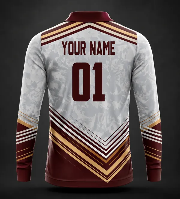 White_Maroon_Sports_Jersey_for_Men