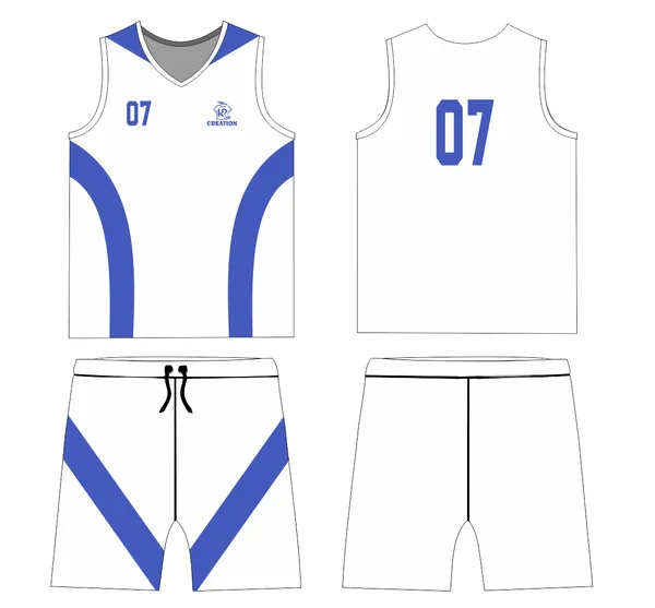 White_Blue_Basketball_Jersey_Shorts_Set_for_Unisex