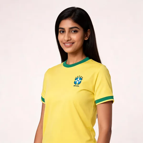 Yellow_Green_Trim_Brazil_Football_Jersey_For_Unisex
