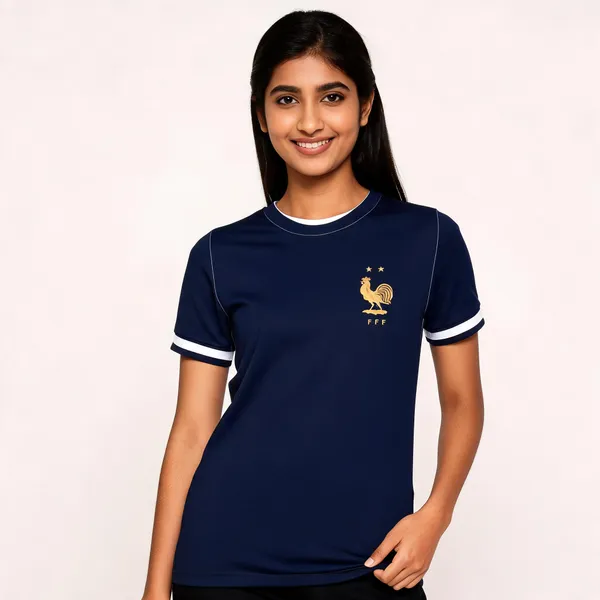Navy_Round_Neck_Short_Sleeve_Football_Jersey_For_Unisex
