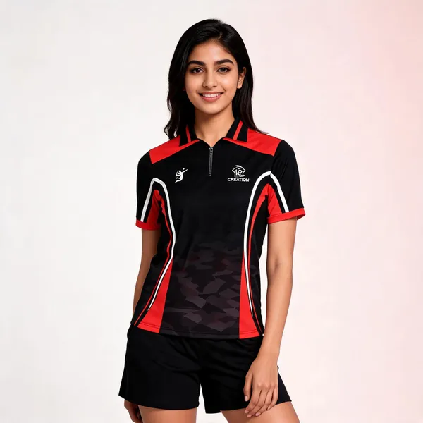 Black_Red_Sports_Polo_T-Shirt_For_Unisex