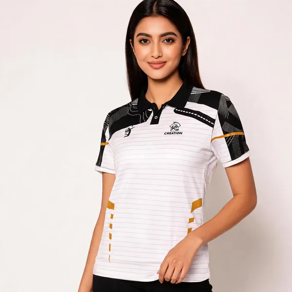 White_Cricket_Polo_Jersey_For_Unisex