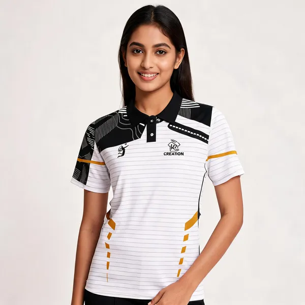 White_Cricket_Polo_Jersey_For_Unisex
