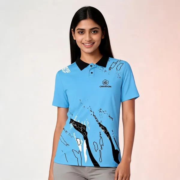 Blue_Polyester_Printed_Regular_Fit_Polo_T-Shirt_For_Unisex