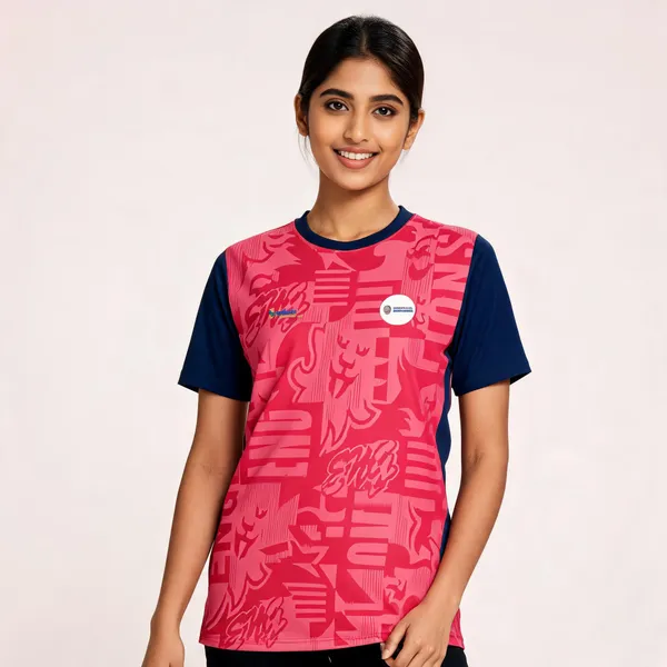 Pink_Navy_Short_Sleeve_Graphic_Sports_Jersey_For_Unisex