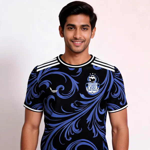 Black_Blue_Swirl_Print_Football_Jersey_For_Unisex