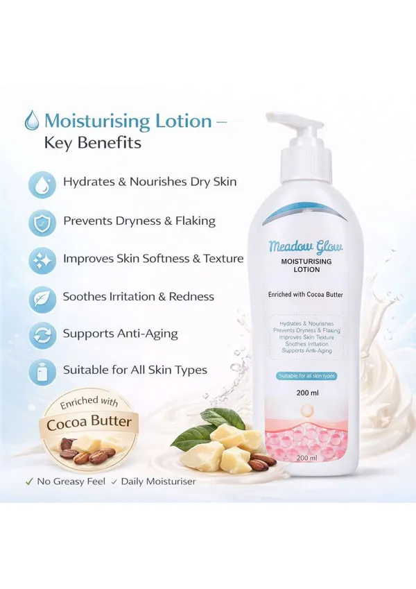 Meadow_Glow_Cocoa_Butter_And_Vitamin_E_24H_Moisturizing_Body_Lotion