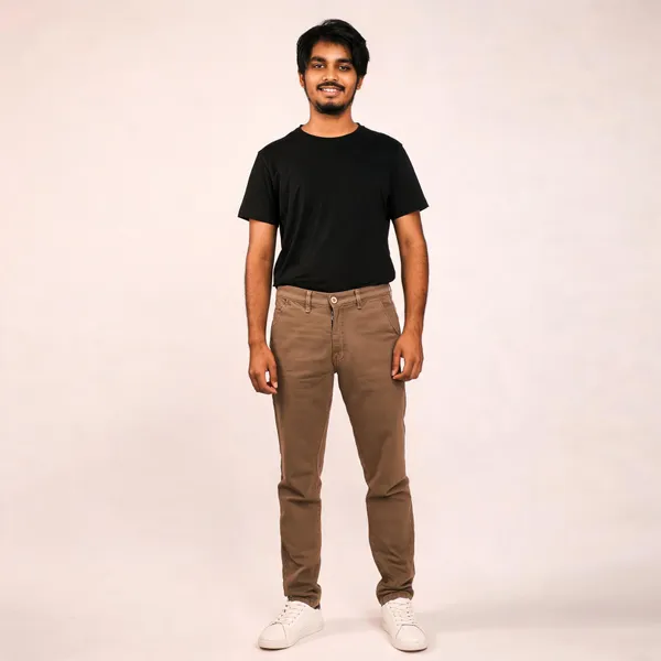 Brown_Poly-Cotton_Regular_Fit_Trousers_For_Men