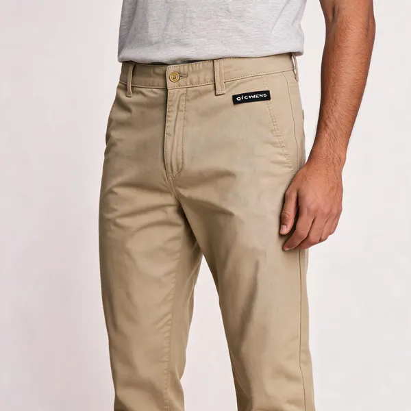 Beige_Poly-Cotton_Chino_Trousers_For_Men
