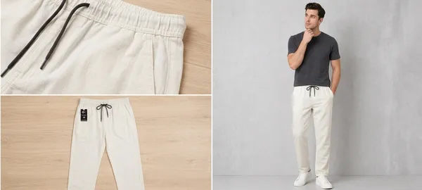 White_Linen_Relaxed_Fit_Trousers_For_Men