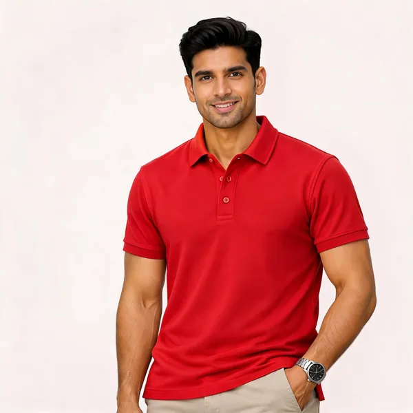 Red_Poly-Cotton_Regular_Fit_Polo_T-Shirt_For_Men