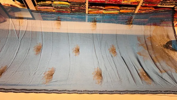 Blue_Chiffon_Embellished_Saree_for_Women