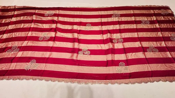 Red_Striped_Embroidered_Dupatta_for_Women