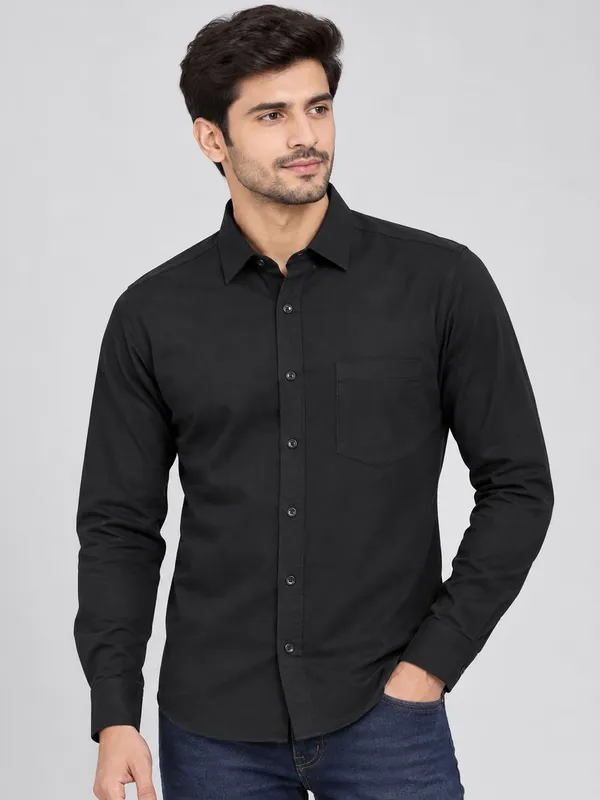 Black_Casual_Shirt_For_Men